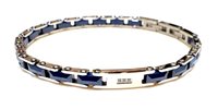 Bracciale Zancan Uomo Hi-Tekh 2.0 in Acciaio Cubic Zirconia EHB463